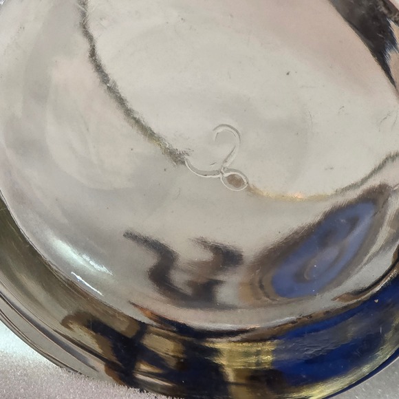 Vintage Libbey Gold Olympic Medallion Numbered Lowball Glasses - Set of 6 - Picture 12 of 15